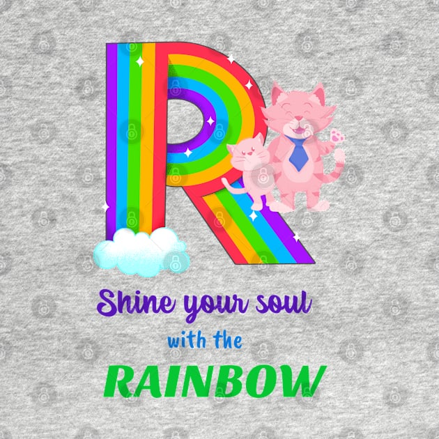 R for Rainbow by Bisusri